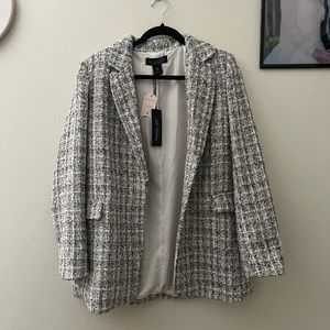 RACHEL ZOE tweed blazer NEVER WORN Zara style